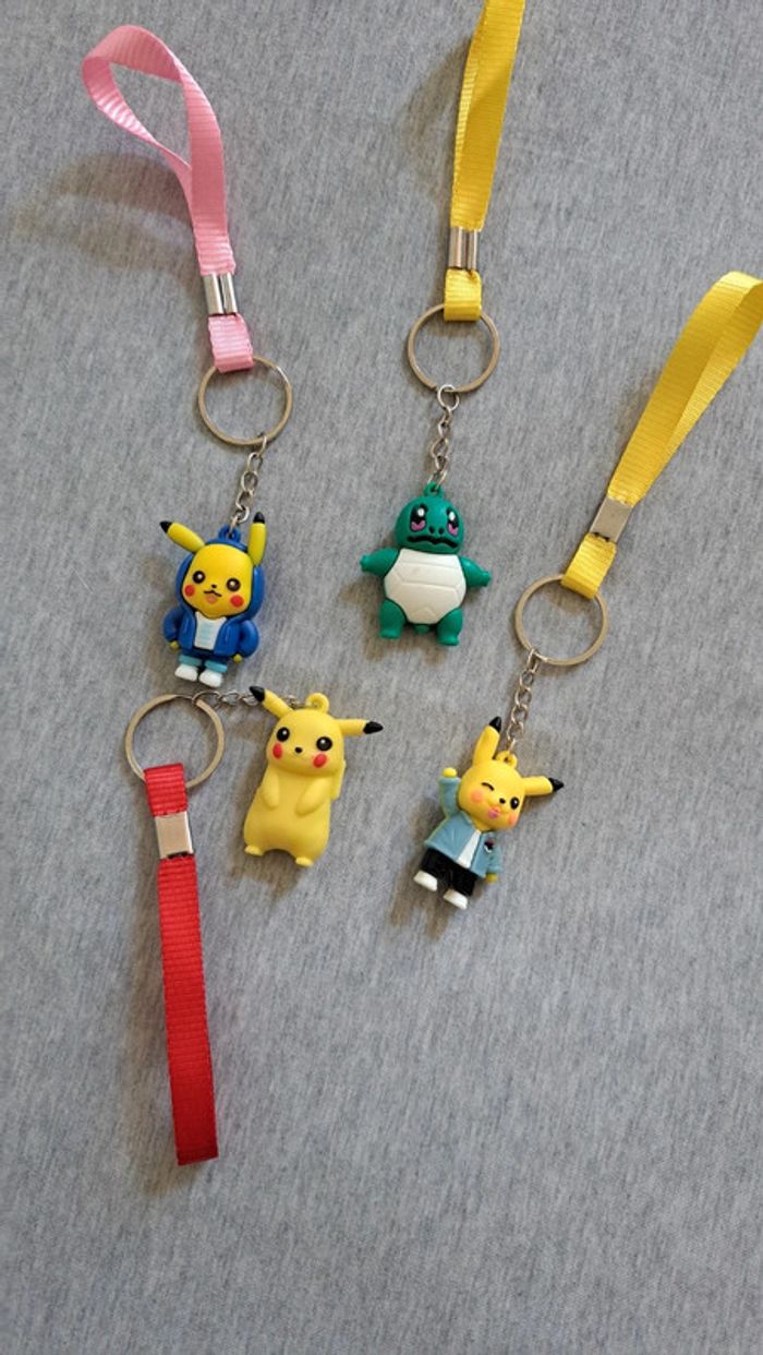 Lot de Porte-clé pokemon