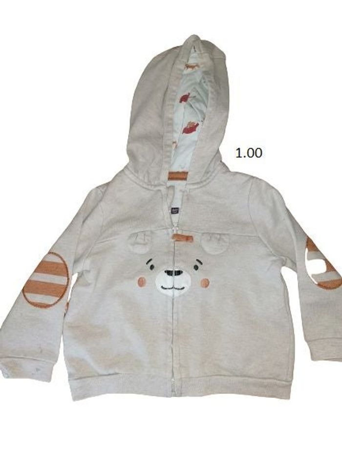 gilet ourson 12 mois