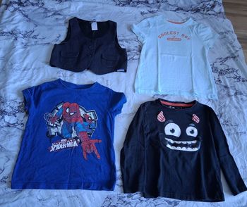 Lot de vêtements garçon taille 4/5 ans