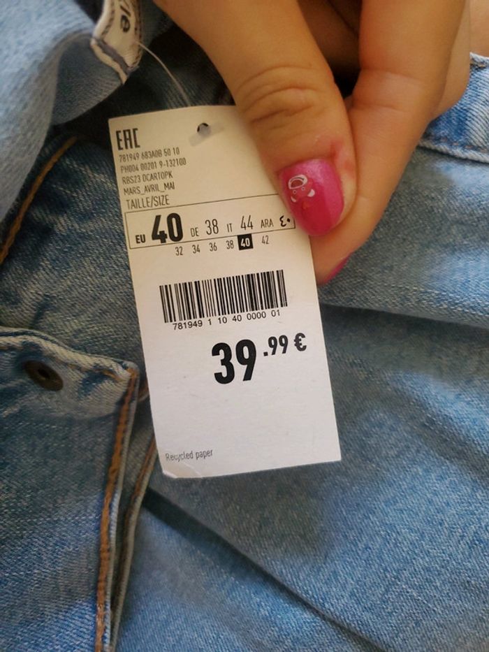 🌸 Robe en jean corset 🌸 - photo numéro 5