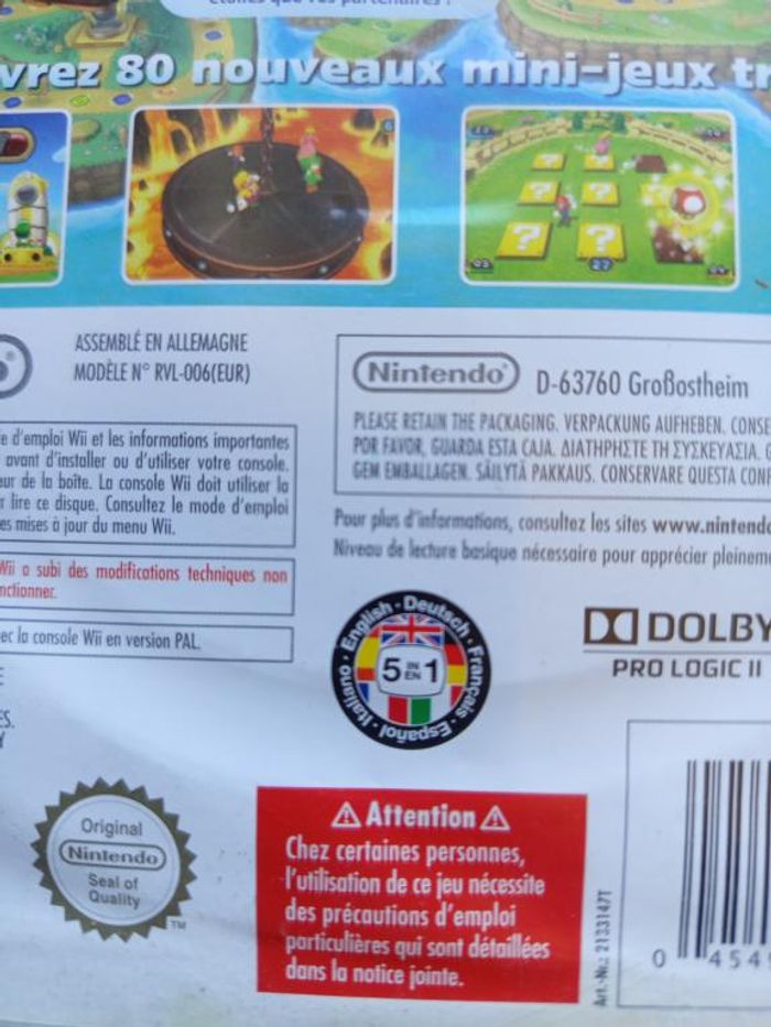 Nintendo - Wii - Mario party 9 - photo numéro 5