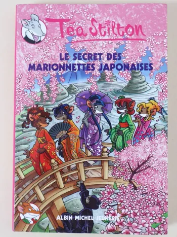 Livre jeunesse (8 ans et +) Téa Stilton "Le secret des marionnettes japonaises" (tome 10)