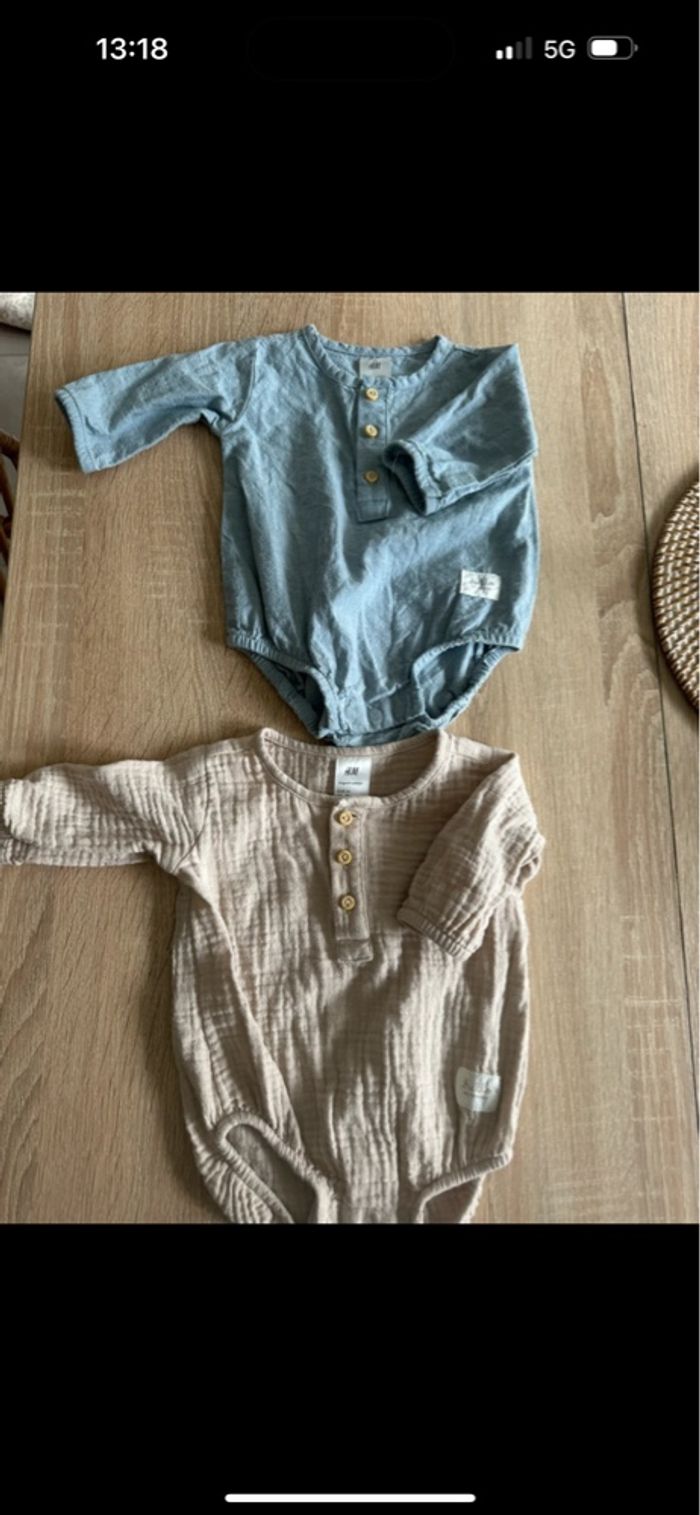 Lot de 2 Barboteuse H&M. - photo numéro 2
