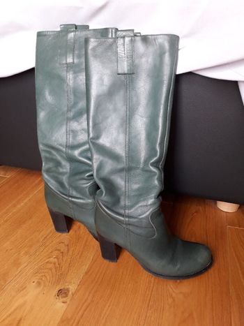Bottes en cuir