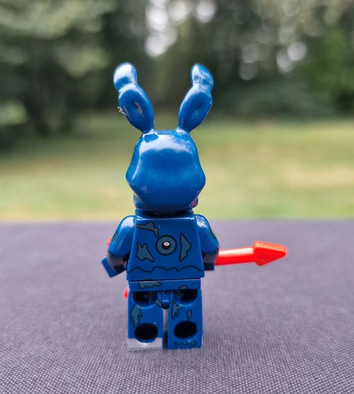 Minifigure jeu vidéo film horreur Bonny bleu - photo numéro 2
