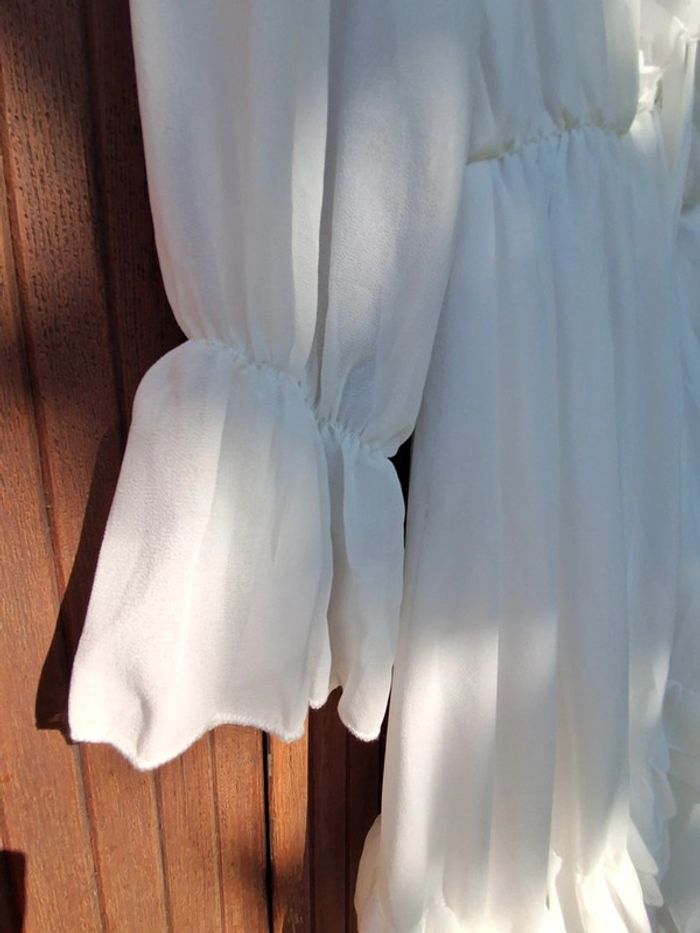 Robe blanche ChicMe taille S - photo numéro 4