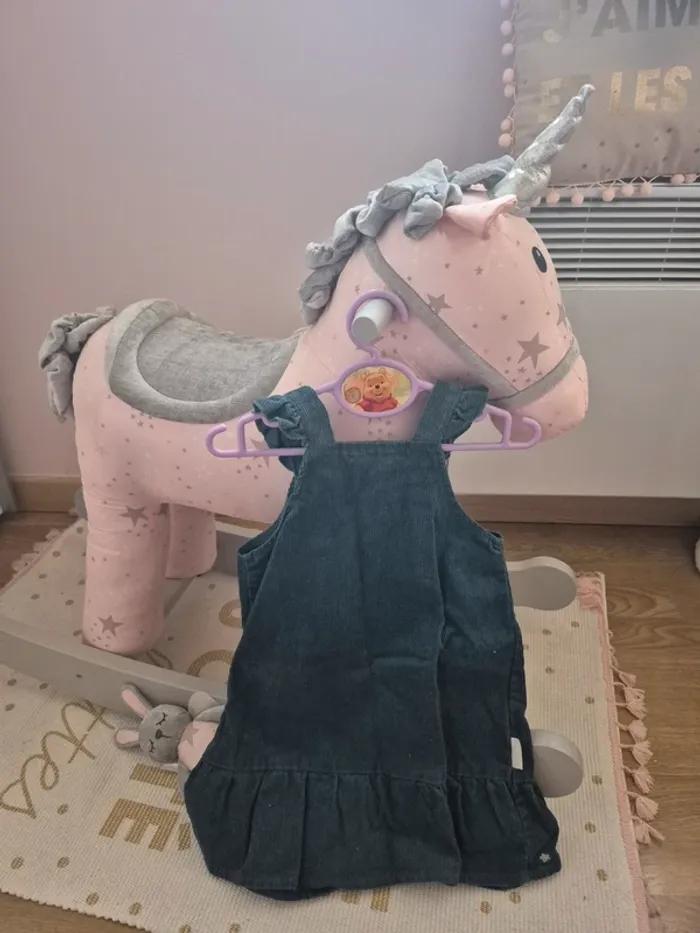 Robe velours côtelé 36 mois 98cm - photo numéro 2