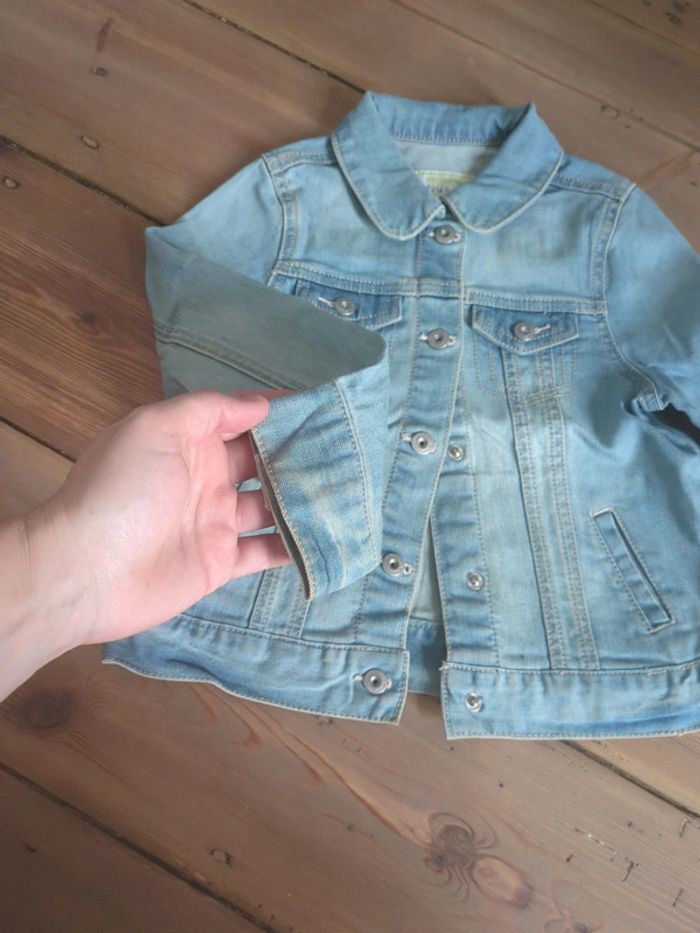 Veste jean Vertbaudet 6 ans fille - photo numéro 2