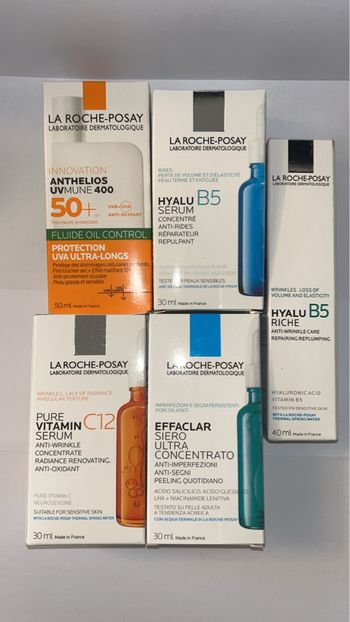 Routine complète La Roche-Posay – 5 produits neufs 
