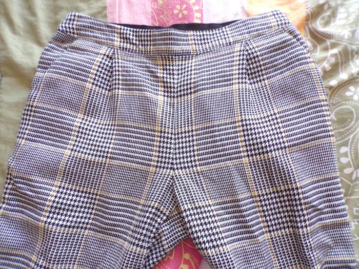 Pantalon carreaux pieds de poule T40 - photo numéro 2