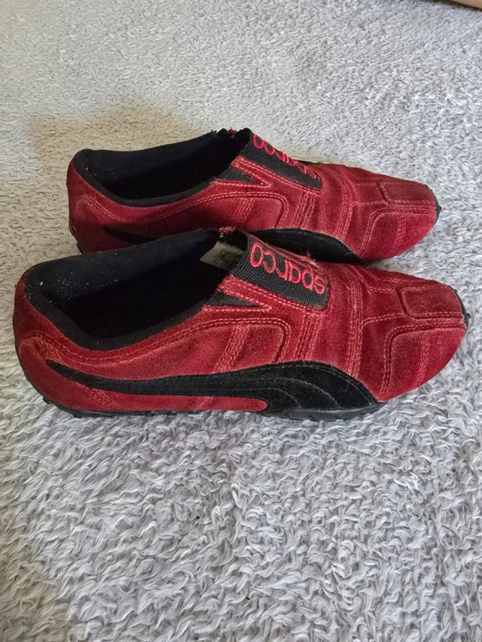 Baskets 🍒vintage 90/2000 Puma🍒modèle sparco pointure 36/37 non négociable - photo numéro 2