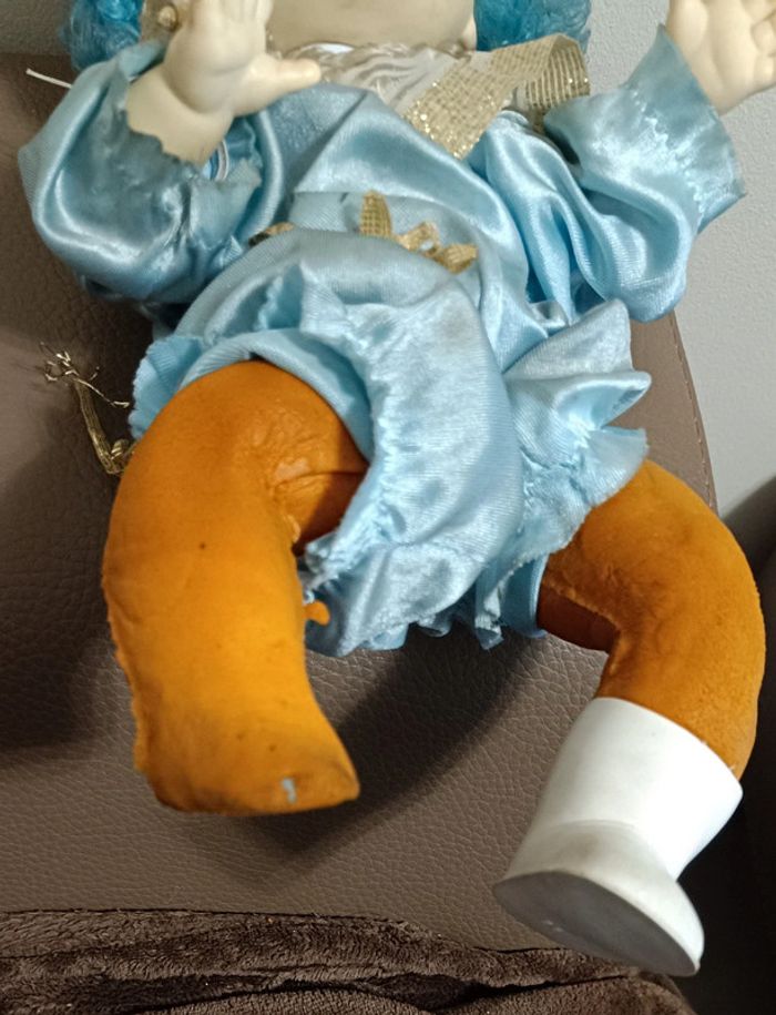 Poupée CB pierrot bleu - photo numéro 5