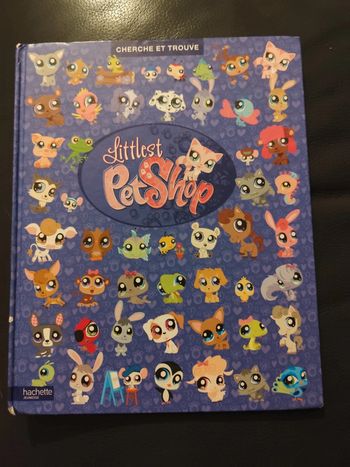 Livre cherche et trouve petshop