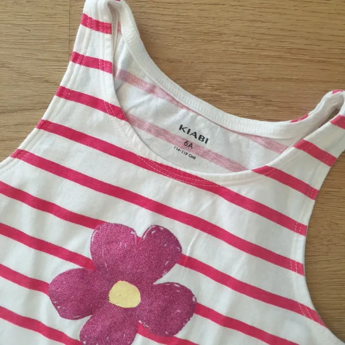 🩷 Tee-shirt débardeur 6 ans Kiabi #emyfleury_6ansfille - photo numéro 4