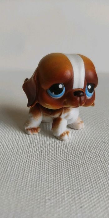 My littlest petshop chien lps saint Bernard 76