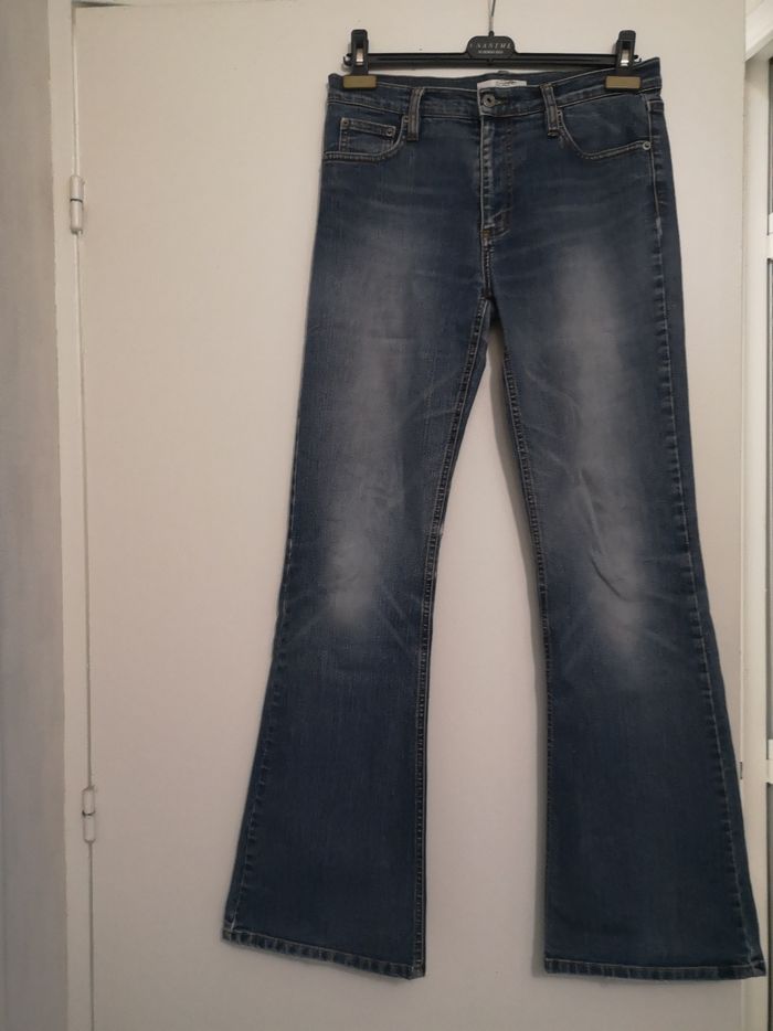 Jeans pattes d'éléphant