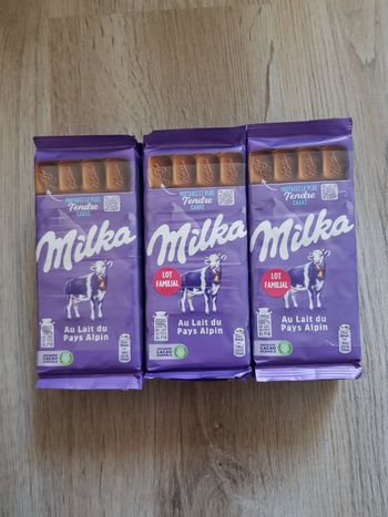 Tablettes milka