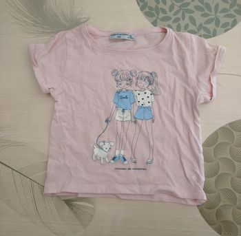 T-shirt FPC fille 4 ans