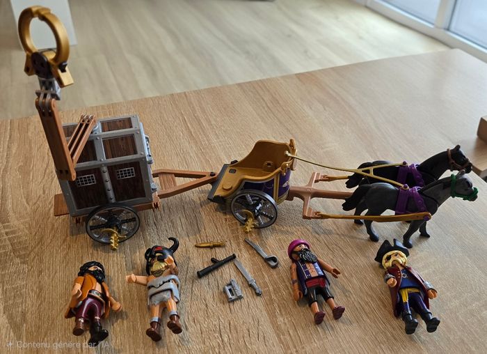 Convoi de prison playmobil the movie