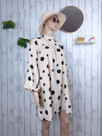 Robe a pois Shein femme 38