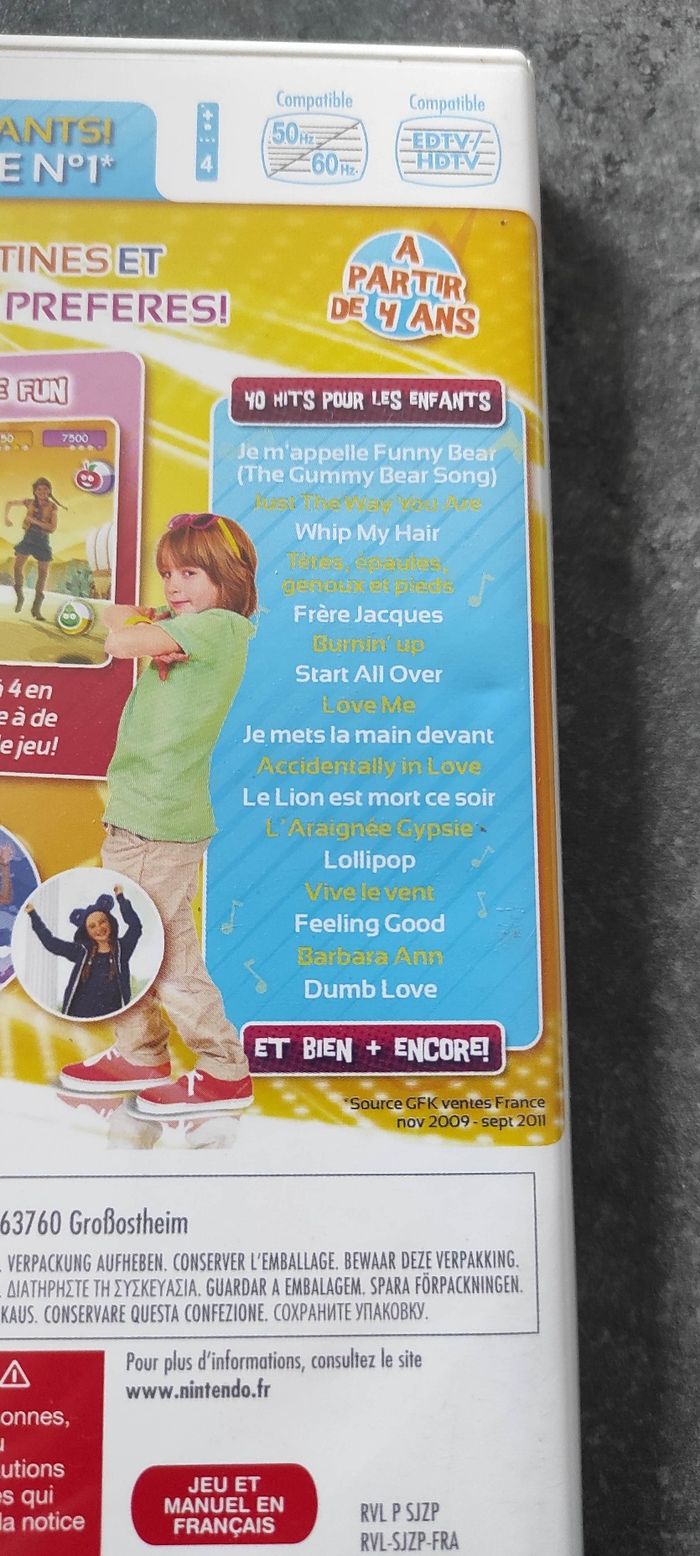 Jeu Wii Just dance kids - photo numéro 3