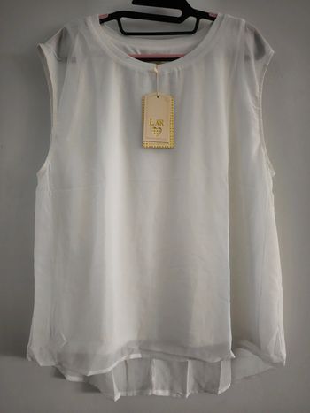 Blouse blanche taille M neuve