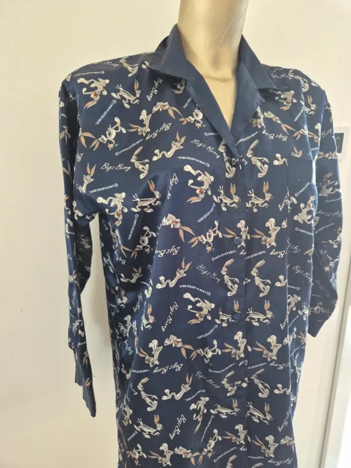 Chemise de nuit bugs bunny - photo numéro 3