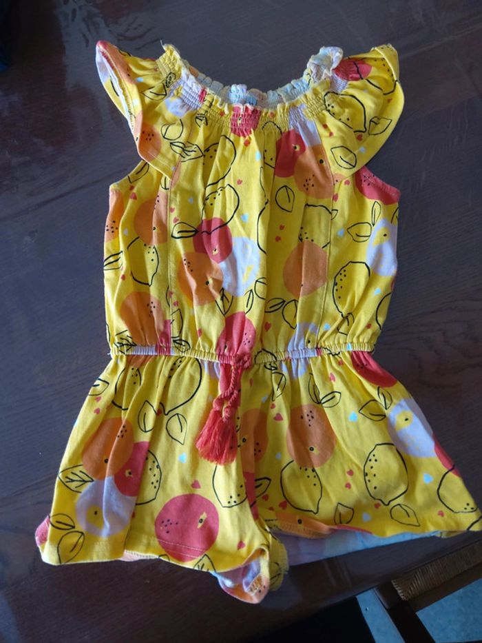 Combishorts fille 3 ans