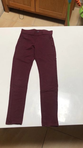 Pantalon rouge Bordeaux 10 ans