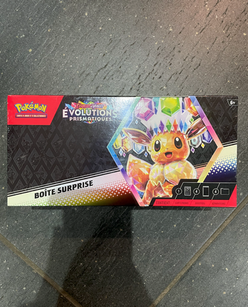 Pokemon - Coffret boîte surprise 8.5 - évolutions prismatiques - NEUF