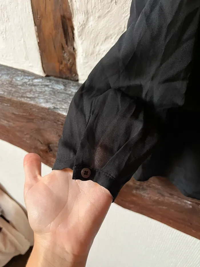 Blouse noire fluide Esprit – T40 - photo numéro 3