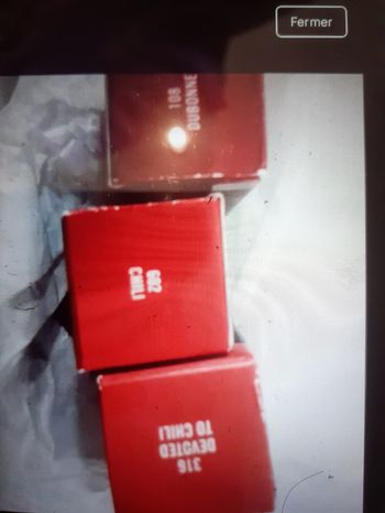 Ot de 3 rouges à lèvres mac