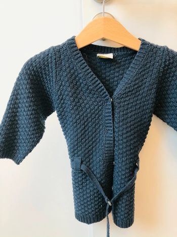 Gilet long pailleté Tape à l’œil en 6mois