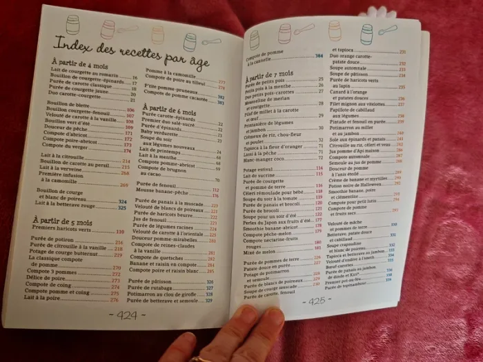 Livre 365 recette pour bébé - photo numéro 9