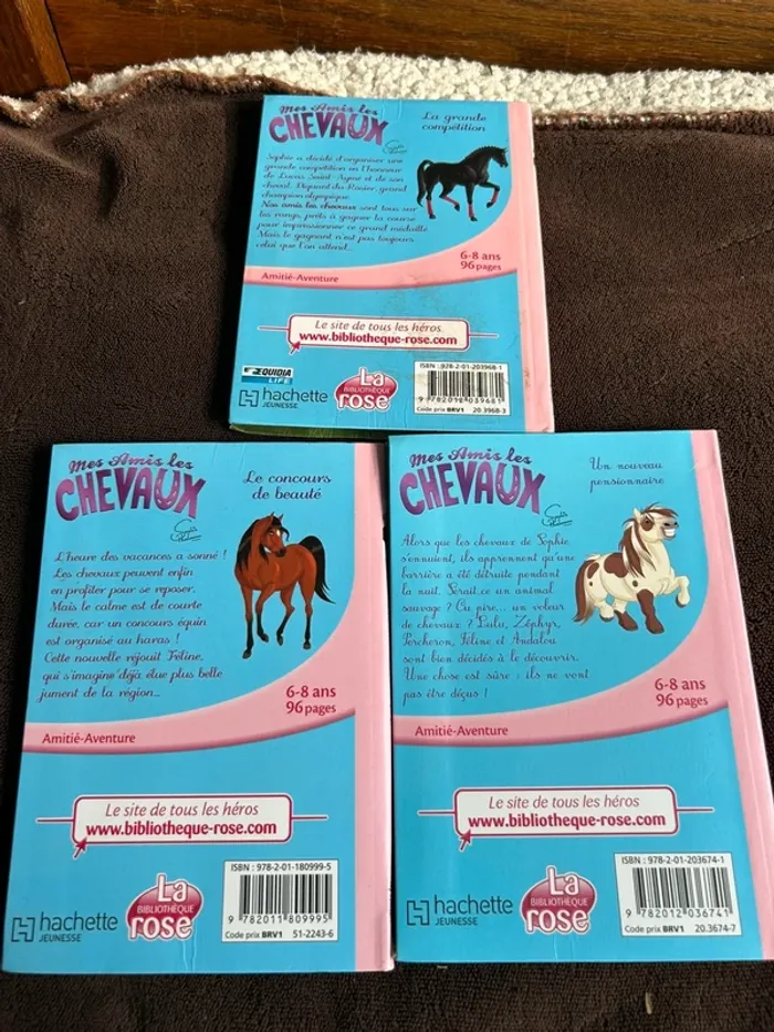 Lot de livres mes amis les chevaux - photo numéro 3