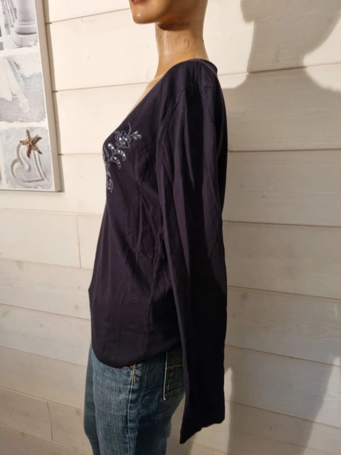 T-shirt manches longues T36-38 - photo numéro 3