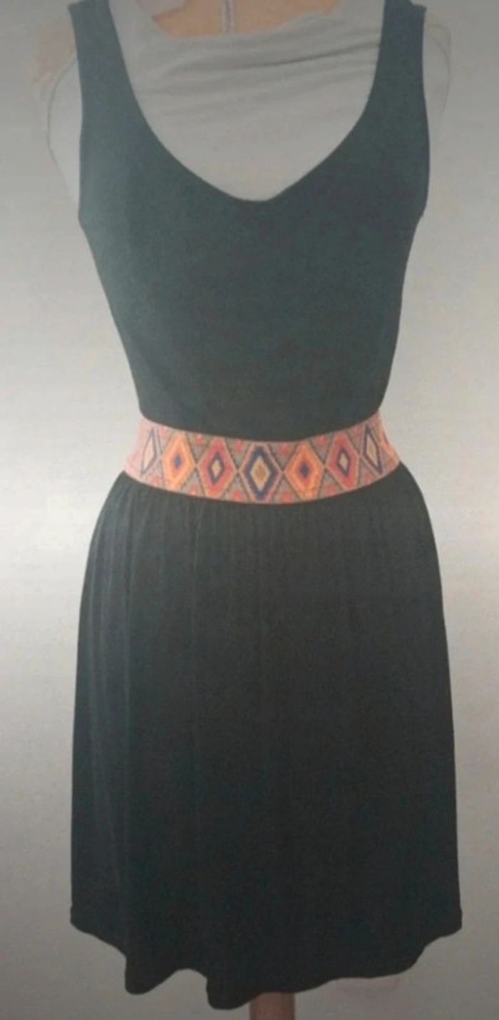 Magnifique robe ceinture ethnique