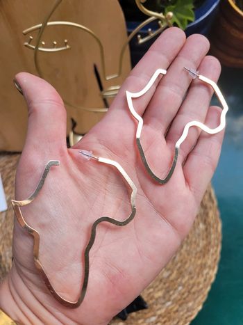 Boucles d oreilles Afrique