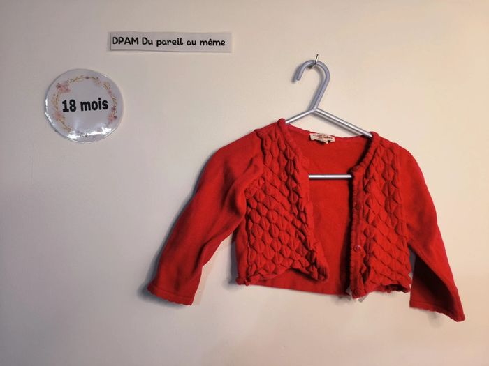 Lot 4 vestes et gilet 18 mois - photo numéro 2