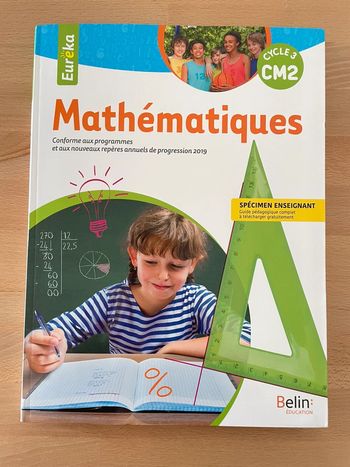 Manuel élève Mathématiques Eurêka CM2
