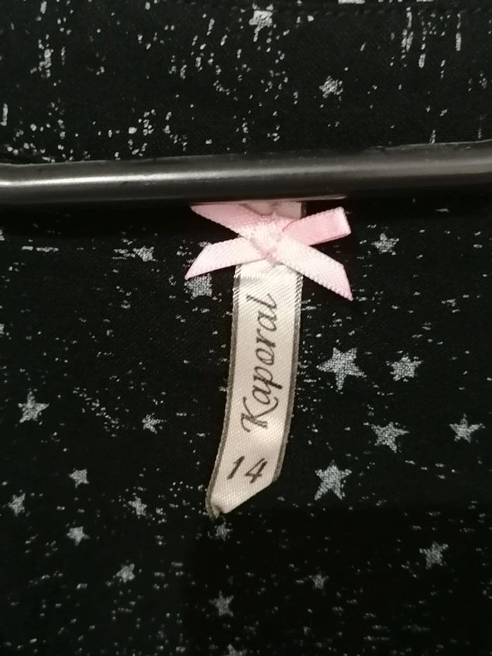 Chemise noire Kaporal 14ans - photo numéro 2