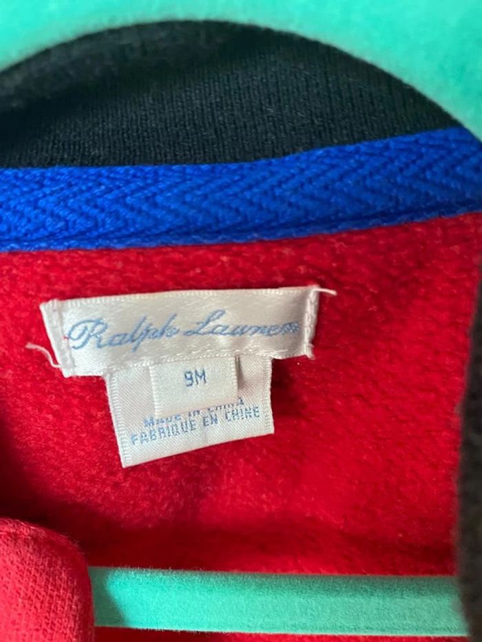 Gilet Ralph Lauren 9 mois - photo numéro 2