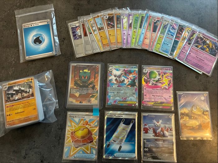 Lot cartes Pokémon ME01/ Méga Évolution - photo numéro 3