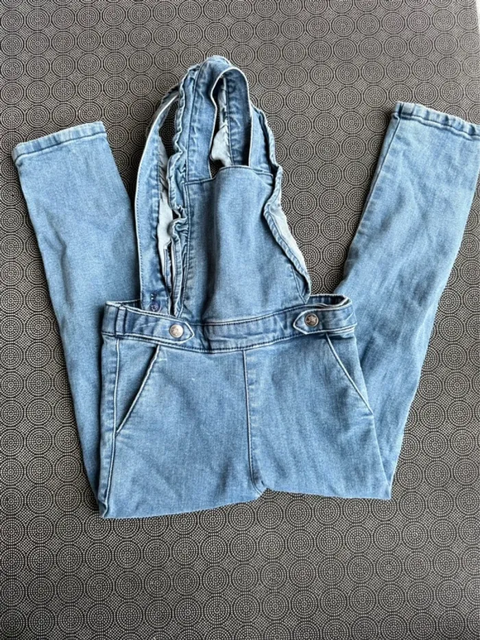 Salopette en jeans fille 5 ans