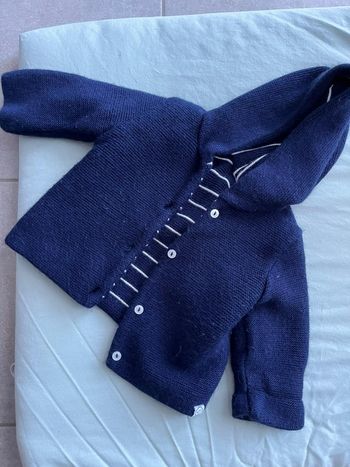 Gilet bleu marine