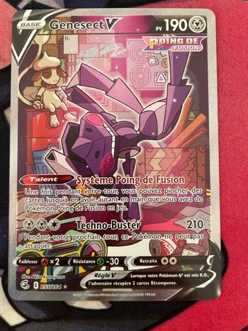 Genesect V poing de fusion