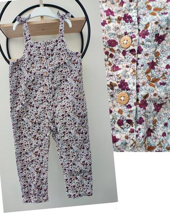 36 mois 3 ans salopette combinaison côtelée Gémo