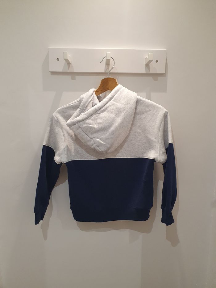 Sweat à capuche Brother gris/bleu marine Taille 2/3 ans - photo numéro 4