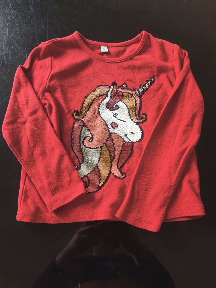 T shirt manches longues 3 ans