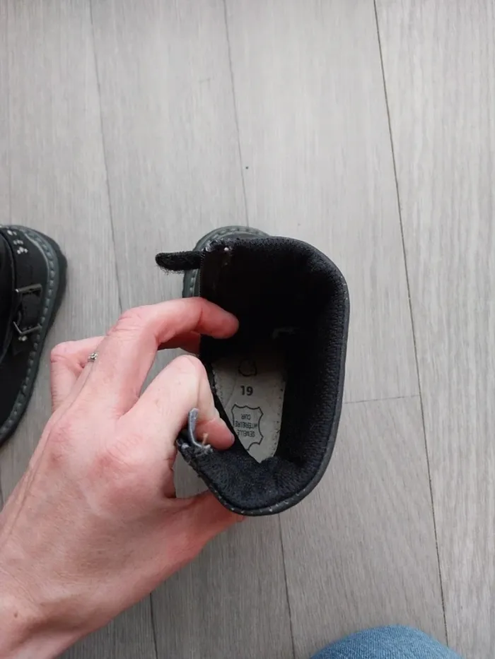 Bottine fille pointure 19 - photo numéro 7